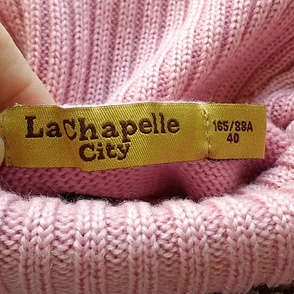 Sequined snowflake turtleneck sweater - Picture 5 of 8